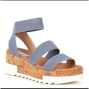 Steve Madden Bandi Platform Wedge Sandal